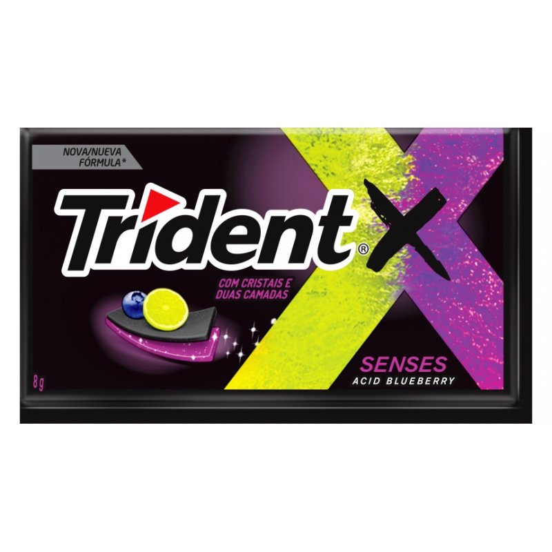 Chiclete Trident X Blub Citrus 8g